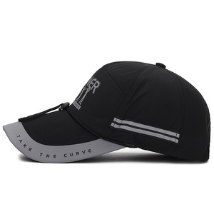 Runner Baseball Cap Breathable Mesh Unisex Sun Protection Windproof Spring Summer Hat - Product Image 2