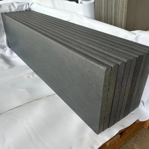 Đá tự nhiên mài dũa hainan Đen basalt cầu thang tối màu xám basalt - Product Image 1
