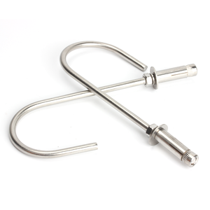 Crochets de fixation pour tuiles de toit en acier inoxydable, finition unie, boulons d'expansion, crochets ronds, boulons d'<span class=keywords><strong>ancrage</strong></span> pour montage solaire - Product Image 2