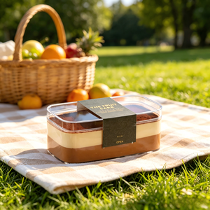 Contenitore <span class=keywords><strong>per</strong></span> Dessert in Plastica <span class=keywords><strong>per</strong></span> Alimenti con Coperchio, Scatola Trasparente <span class=keywords><strong>per</strong></span> Tiramisù con Adesivo Personalizzato <span class=keywords><strong>per</strong></span> Confezioni da Pasticceria - Product Image 4