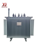 Transformateur immergé dans l'huile triphasé 10 kVA 20 kVA 63 kVA 80 kVA 400 V à enroulement en cuivre pour usage industriel et raccordement au réseau