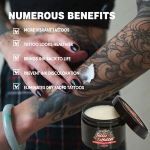Crema Humectante para el Cuidado Posterior del <span class=keywords><strong>Tatuaje</strong></span> con Logotipo Personalizado, Realza el Color del Tinta, con Aceites Esenciales Herbales, Rejuvenece - Product Image 4