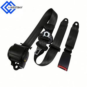 Cinto de Segurança Universal Europeu Genuíno com Fivela de Três Pontos e Trava de Emergência - Product Image 5