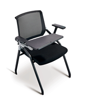 Chaise d'étude pliable ergonomique moderne pour bureau, conférence, atelier