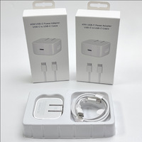 Kit de chargeur rapide USB C PD 40W, câble tressé Type-C de 1 m, prise US EU UK, adaptateur de charge rapide pratique pour téléphone, tablette, ordinateur portable