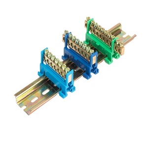 Bloc de jonction en laiton pour ligne neutre de <span class=keywords><strong>mise</strong></span> <span class=keywords><strong>à</strong></span> <span class=keywords><strong>la</strong></span> <span class=keywords><strong>terre</strong></span> <span class=keywords><strong>à</strong></span> 4/6/8/10/12/14/16/18 voies pour armoire de distribution d'énergie/système de panneaux solaires - Product Image 6