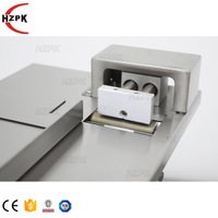 Appareil d'étiquetage semi-automatique HZPK pour boîtes en carton à un seul côté, avec étiqueteuse anti-effraction pour coins plats