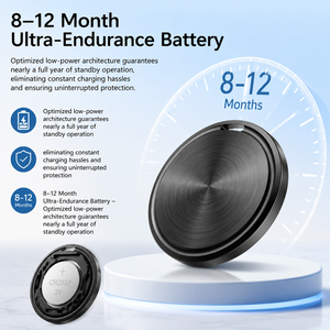 Mini traceur GPS intelligent certifié MFi, compatible avec l'application Localiser, <span class=keywords><strong>historique</strong></span> <span class=keywords><strong>de</strong></span> <span class=keywords><strong>navigation</strong></span>, suivi mondial, alternative au AirTag - Product Image 4