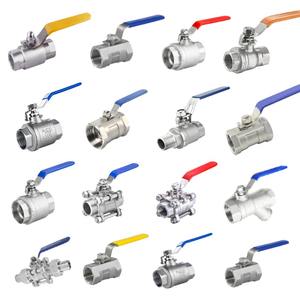 Ithalatçı parçaları ve üretici doğrudan fiyat ile özelleştirilmiş OEM paslanmaz çelik 304/316 küresel vana su 1/2 - Product Image 1