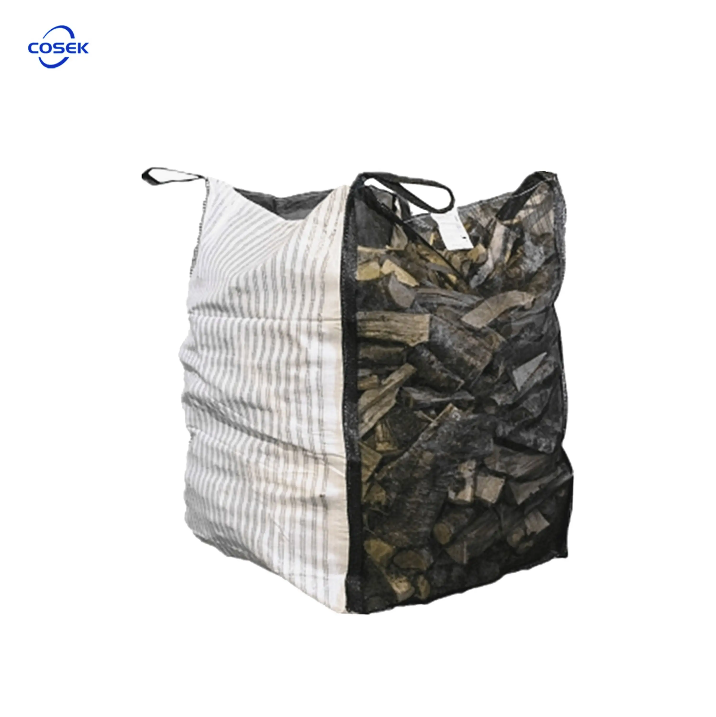 薪バッグ1500 lカスタム通気性バッグ包装および保管用タマネギ1000kg換気ジャンボバッグ