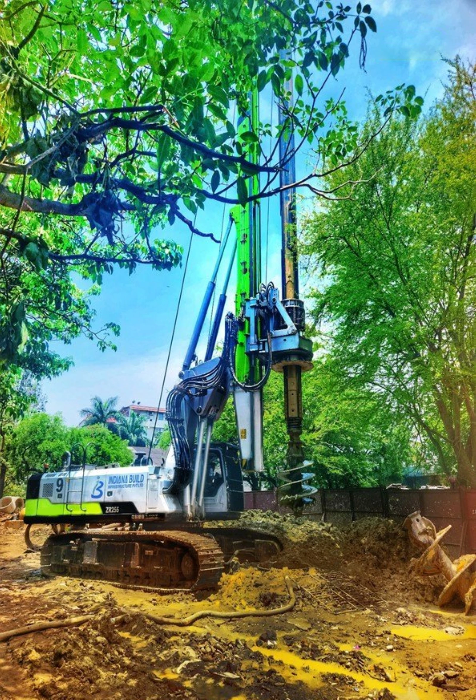New ZOOMLION ZR225 Rotary Drilling Rig 242kW 64m Max. Drilling