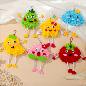 Kit <span class=keywords><strong>de</strong></span> Costura DIY para Niños, Regalo del Día del Niño, Juguete Educativo <span class=keywords><strong>de</strong></span> Frutas <span class=keywords><strong>de</strong></span> Dibujos Animados en Tela No Tejida para el <span class=keywords><strong>Desarrollo</strong></span> <span class=keywords><strong>de</strong></span> la Inteligencia Infantil - Product Image 5