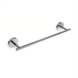 Toallero Cromado de 35 cm de Longitud, Accesorio de Baño para Montar en la Pared - Product Image 3