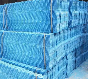Hoge Temperatuur Weerstand Koeltoren Film Vulling Vellen Pvc S-Wave Water Drenking Verpakking