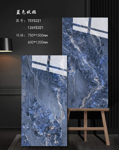 İspanyol hint ağır porselen karolar 10mm taş doku metrekare başına döşeme seramik fiyatları için 120x60 - Product Image 4