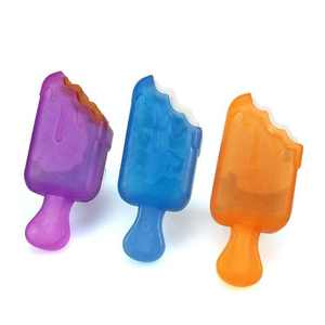 Factory Price Summer Cool Popsicle Chew <b>Toys</b> Freezable TPR <b>Puppy</b> Teething Cooling <b>Toys</b> Eco-Friendly Natural Ice Cream Inspired - Product Image 1
