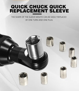 Llave de Impacto Eléctrica Inalámbrica de 12V, 3/8'', Llave de Trinquete sin Escobillas, Reparación Automotriz, Batería de Litio, 45N.M, Llave de Torque - Product Image 2