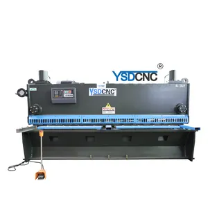 New E21S Control System 6*3200 6mm Hydraulic Guillotine Shearing Machine For Sheet Metal Cutting 6 Meters