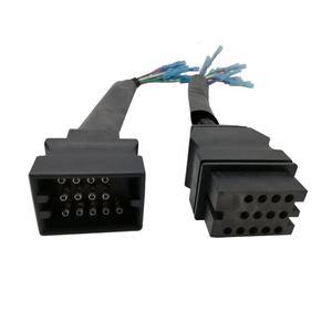 2 PIN 13pin suku cadang bajak salju Barat Nomor 21294 rakitan kabel bajak salju - Product Image 4