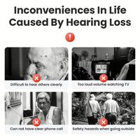 Écouteurs Bluetooth sans fil à conduction active ANC, étanches, portables, avec carte mémoire, suppression du bruit, pour appareil auditif FM à tour de cou