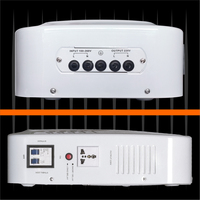 Régulateur de tension automatique monophasé mural avec affichage numérique, stabilisateur de relais, entrée 90V-280V pour ordinateurs domestiques
