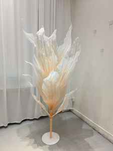 قطعة مركزية فاخرة على شكل زهرة نارية K45 بطول 1.5 متر، قطعة مركزية عملاقة من الأورجانزا لتزيين حفلات الزفاف والخلفيات وفعاليات الحفلات - Product Image 3