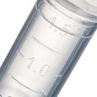 25 000 tubes de microcentrifugation haute vitesse pour laboratoire, tubes de microcentrifugation sans DNase ni RNase pour centrifugation à haute force de compression