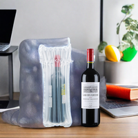 Sac à coussin d'air économique, emballage à bulles gonflable protecteur antichoc pour ordinateurs portables ou bouteilles de vin