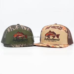 High Quality 7 Panel <b>Flat</b> Brim Sports Baseball Snapback Caps Custom Embroidered Logo Wholesale Mesh Trucker <b>Hats</b> - Product Image 3