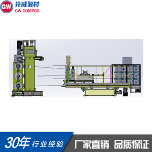 เครื่องพันเส้นใยคอมโพสิต Gw Compos Gantry Winding Machine 6005000 มม. อัตโนมัติ พร้อมระบบยืดล่วงหน้า สำหรับงานวางชิ้นงานคาร์บอนไฟเบอร์คอมโพสิต - Product Image 5