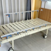 Barrière de sécurité latérale pour lit d'hôpital en acier inoxydable, barrière de sécurité médicale pour lit, barrière anti-chute pour patient, taille personnalisée