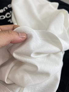 T-shirt Col Rond Homme Oversize en Coton Léger à Manches Longues, Coupe Ample d'Été, Unisexe, Design Logo Imprimé, Vente en Gros Pas Cher - Product Image 6