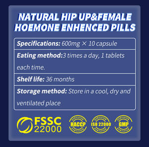 Vince la grande <span class=keywords><strong>capsula</strong></span> del sedere dell'anca stretta Solft pillole per il potenziamento del culo per sollevare le Capsule del seno per 3 giorni con Capsule di grande culo dell'anca - Product Image 3