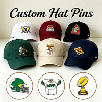 Pins en émail sportifs à faible MOQ, pins de revers baseball et rugby, badges rétro athlètes et trophées, pins décoratifs pour casquettes et sacs à dos