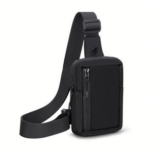 Nueva Bolsa Deportiva de Nylon para Hombre y Mujer, Impermeable, Transpirable, Mini Bolsa Cruzada de Cintura con Compartimento para Teléfono Móvil - Product Image 1