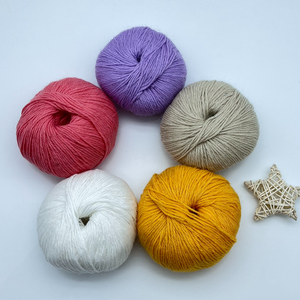 <span class=keywords><strong>Laine</strong></span> et cachemire mélangés <span class=keywords><strong>angora</strong></span> fourrure de lapin fil à tricoter fil de vison pour pull - Product Image 3