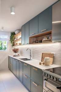 Warm Style Cabinet Customization, for Large Open <b>Kitchens</b>, Open Cabinet, Full-Set Cabinets, Villa-Usable, <b>Island</b> Style - Product Image 6