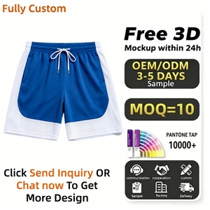 Shorts de basketball personnalisés grande taille, séchage rapide, sublimation, respirants, shorts de football de qualité, shorts de sport pour hommes - Product Image 1