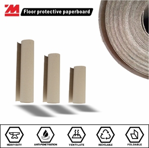 Cartón de Protección de Piso Reforzado de Alta Resistencia para la Construcción de Pisos de Concreto - Product Image 1