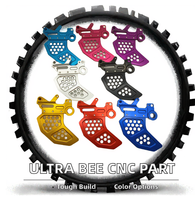 Pièce CNC renforcée FMO pour Surron Ultra Bee, support de double étrier gauche, accessoires de moto avec repose-pieds et support de frein