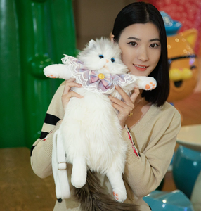 DAMAI Cute Soft Adult <b>Backpack</b> Simulated Puppet <b>Cat</b> <b>Backpack</b> Litter <b>Cat</b> Doll Plush+Cotton Custom New Year Party Decor - Product Image 4