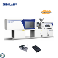Machine de moulage par injection directe d'usine de ZHENHUA pour la production portative de boîte de batterie d'ABS de véhicule de vélo électrique