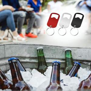 JIAYUE - Llavero Abridor de Botellas de Cerveza de Acero Inoxidable con Logotipo Personalizado por Transferencia de Calor, Abridor de Anillo para Llaves Personalizado - Product Image 2