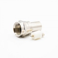 Connecteur mâle de type F, prise coaxiale RG59 CCTV
