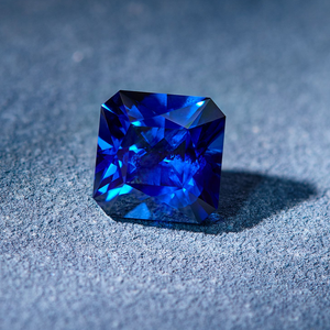 Saphir bleu de laboratoire Wangfu, taille <span class=keywords><strong>rose</strong></span>, taille radiant, formes multiples, pierre précieuse en vrac à changement de couleur pour la fabrication de bijoux, vente en gros - Product Image 5
