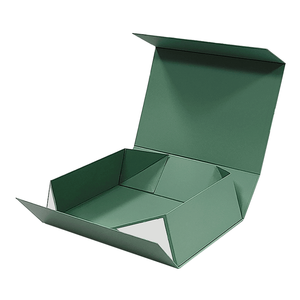 Custom Recyclable Printing Folding <b>Black</b> Luxury Magnet Closure Collapsible Magnetic Gift Rigid Paper <b>Box</b> Packaging for Garment - Product Image 5
