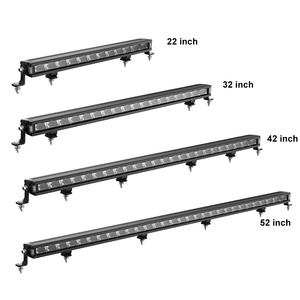 Barre Luminose LED Fuoristrada Approvate Emark 22/32/42/52 Pollici, Impermeabili IP67, 12V, per Auto 4X4, Camion Fuoristrada, Tacoma, Jeep - Product Image 2