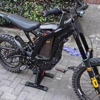 Kit de frein à pied hydraulique arrière en alliage d'aluminium CNC noir pour Sur-Ron Light Bee X LBX Segway X260, prêt à être expédié, pièces de modification