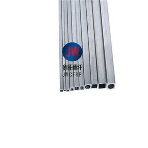 Tubo de fibra de carbono cuadrado pulido de 4x4mm al por mayor con agujero redondo de 2,5mm - Product Image 5