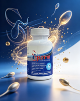 Complément alimentaire quotidien pour la fertilité masculine, 60 capsules, marque privée, soutien nutritionnel pour la reproduction masculine